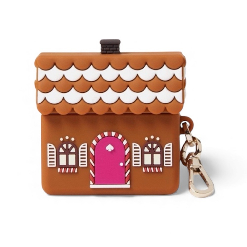 Kate Spade New York Gingerbread Silicone Airpod Gen 3 Case